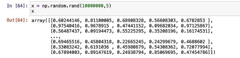 Say Goodbye to Loops in Python, and Welcome Vectorization!