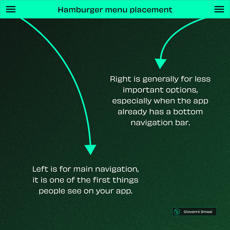 How to design your next mobile navigation bar