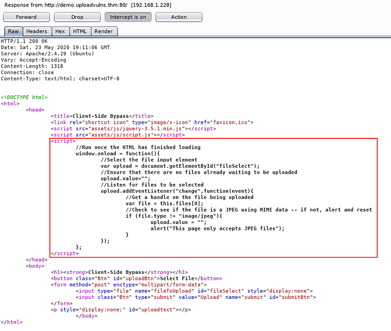 TryHackMe: Upload Vulnerabilities — Walkthrough