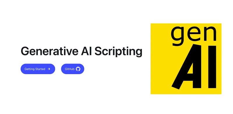 Microsoft launches a new generative AI script: GenAIScript!