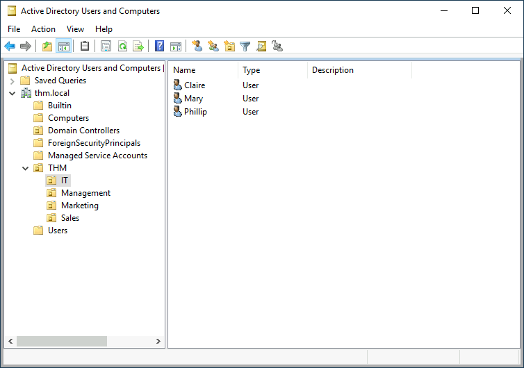 Active Directory Basics | Tryhackme Walkthrough