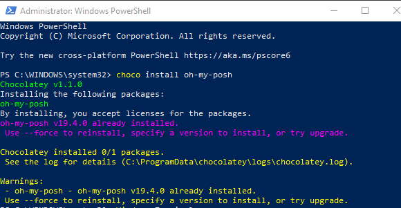 Setting up Windows Terminal with Oh-My-Posh