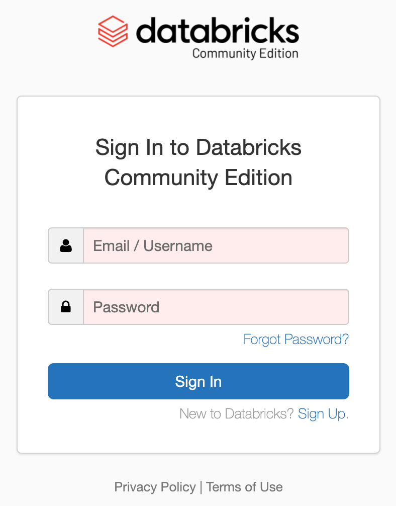 Data Bricks Sign Databricks Community Edition Upgrade To Paid Plan AWS Setup