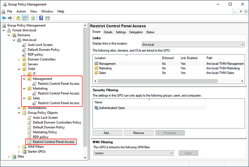 Active Directory Basics | Tryhackme Walkthrough