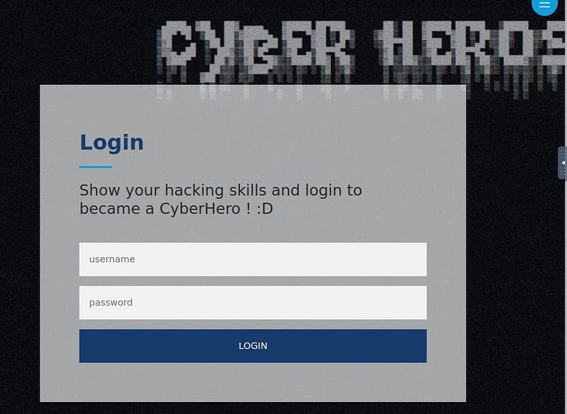 CyberHeroes CTF | TryHackMe CTF Walkthrough