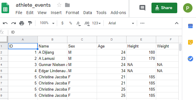 How to read and write data to google spreadsheet using Python