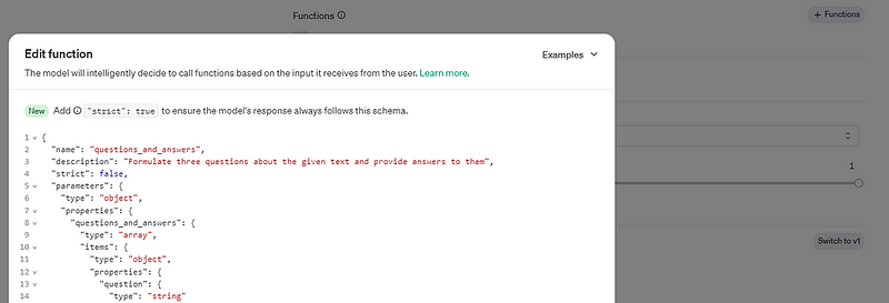 OpenAI API responses in JSON format: Quickstart guide