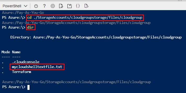 Getting Started with the Azure Cloud Shell