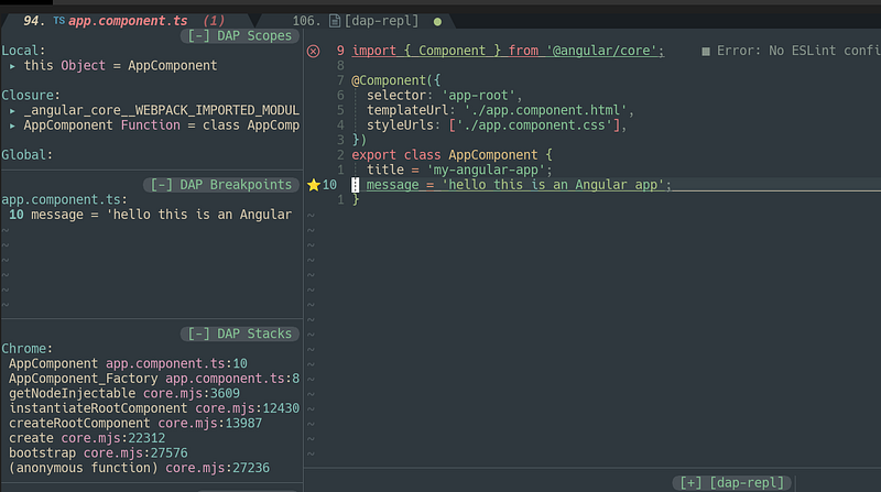 Neovim for Beginners — Angular