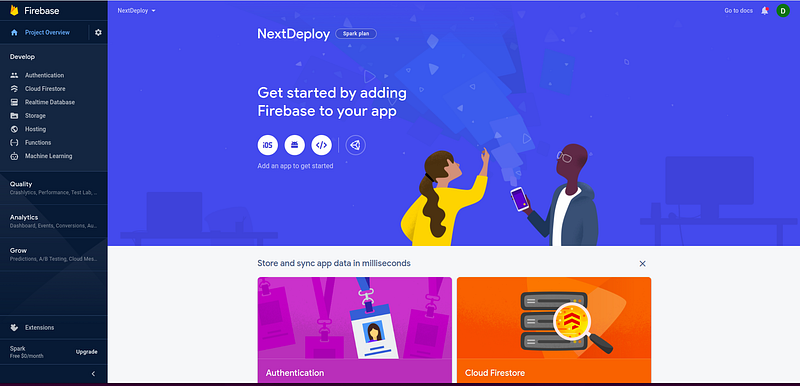 Firebase Js Deploying Next.js Application on Firebase Platform using Cloud Function ...