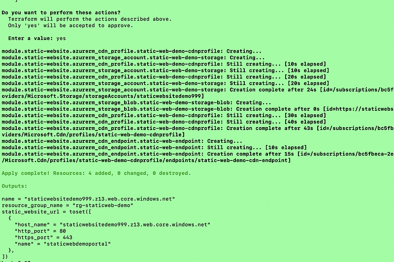 How To Create Static Website Module in Terraform