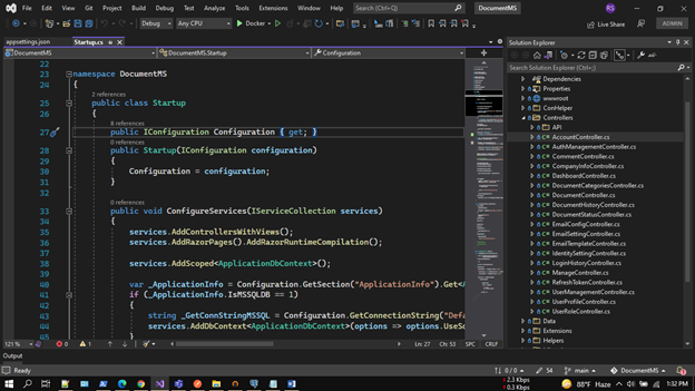 File/Document Management System | ASP.NET Core | MSSQL | C# | FE