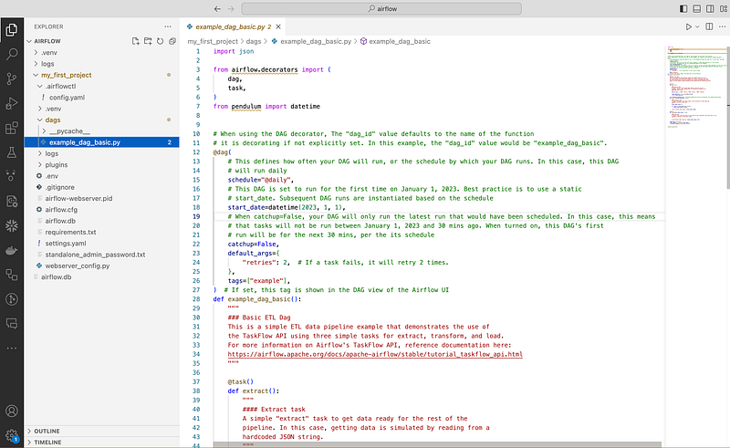 Start Airflow Data engineering project really fast using Airflowctl