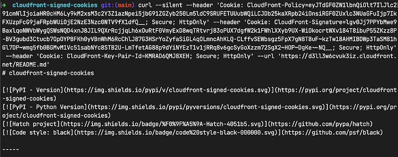 Secure Access with CloudFront Signed Cookies