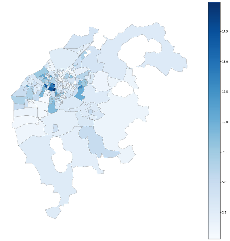 How to create bubble maps in Python with Geospatial data