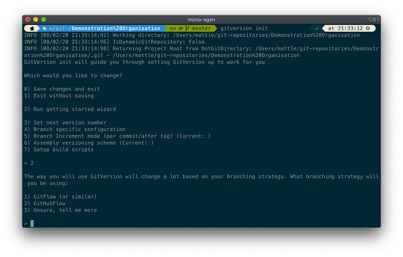 Automatic Semantic Versioning By Using GitVersion