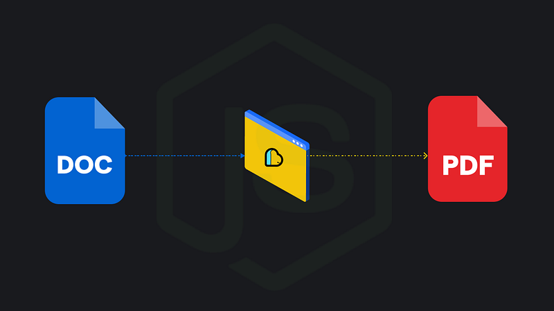Document to PDF Conversion — A Step-by-Step Guide Using Node.js and ...