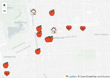 Creating a Leaflet Map with Custom Icons in a React Application