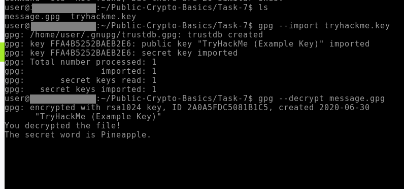 TryHackMe — Public Key Cryptography Basics — Writeup