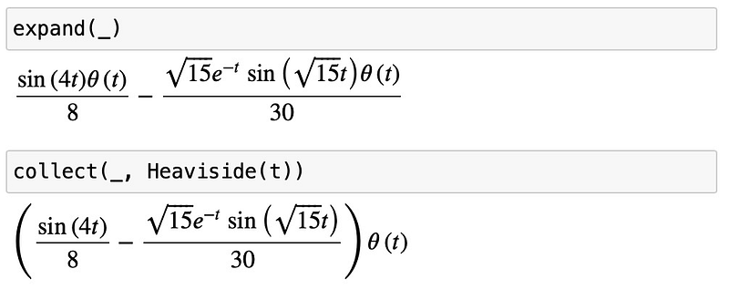 Using Laplace Transforms in Python to Solve Differential Equations
