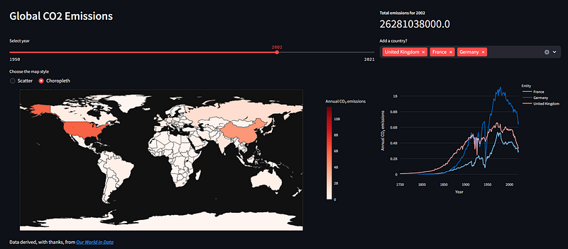 How to Create a Simple GIS Map with Plotly and Streamlit