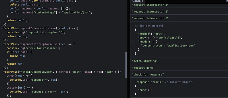 How to Implement a Request Interceptor Like Axios