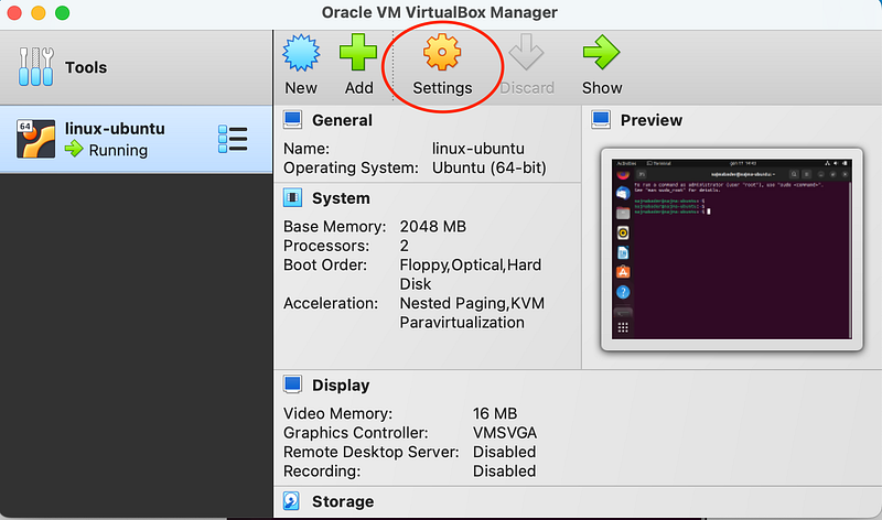 How to create a Linux Virtual Machine on macOS