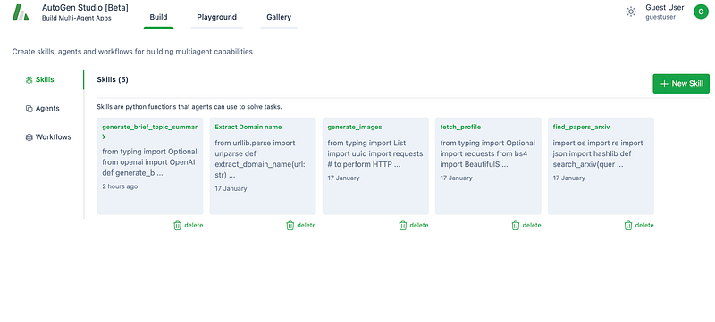A Beginner’s guide to Agents using AutoGen Studio and LM Studio