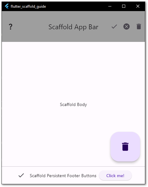 How to Use the Scaffold Widget in a Flutter Application