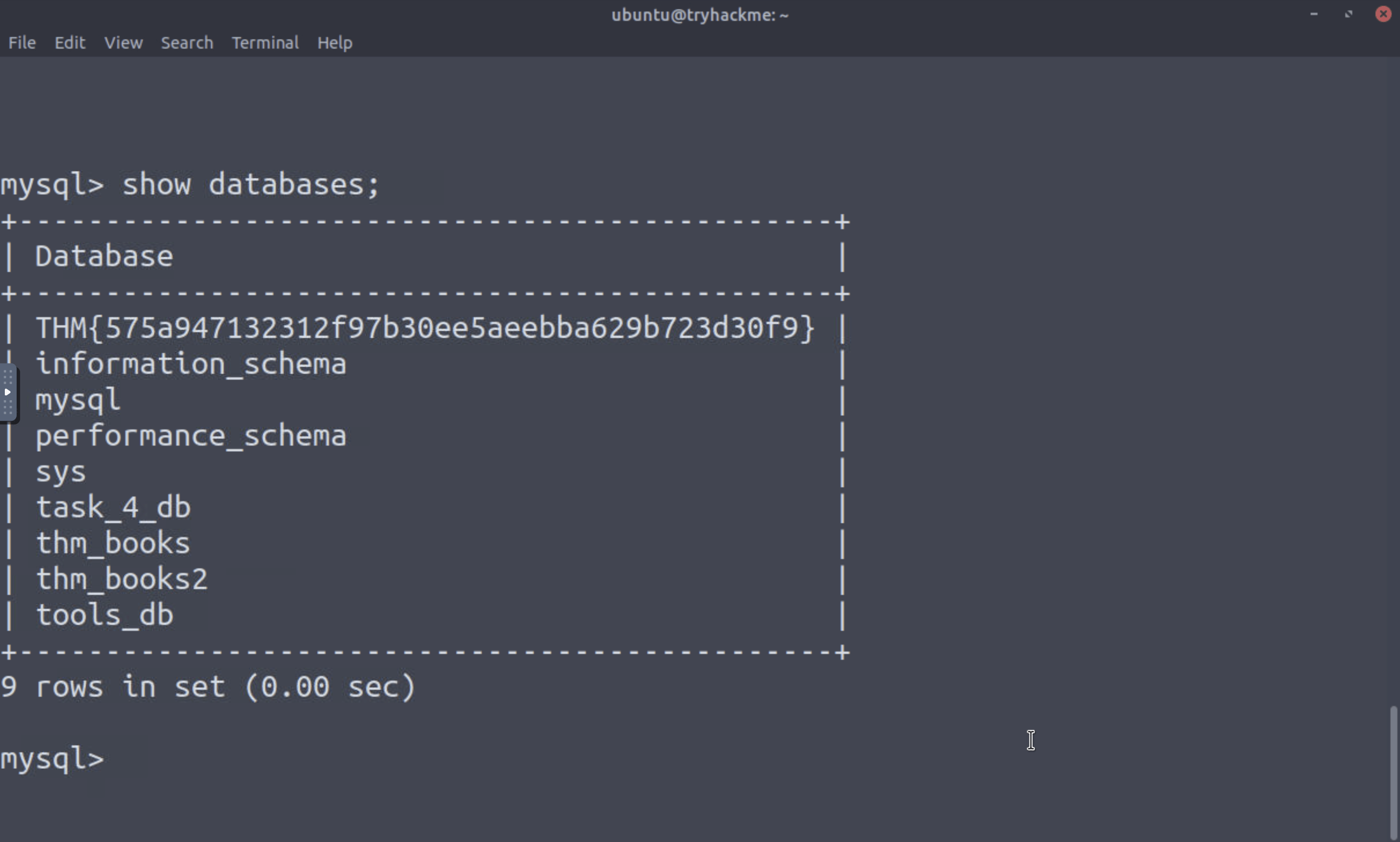 SQL Fundamentals [CyberSecurity 101] Learning Path TryHackMe Writeup ...