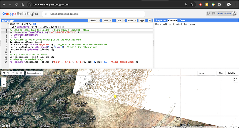 Satellite Image Analysis: Techniques of Compositing, Masking and ...