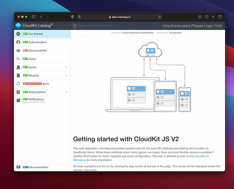 How to: Use Apple CloudKit JS V2 for Web