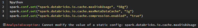 Caching in Databricks Explained