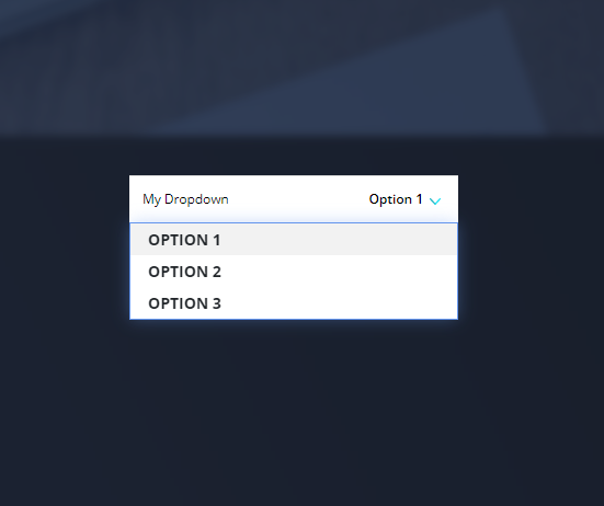 Creating an accessible, custom dropdown input in angular