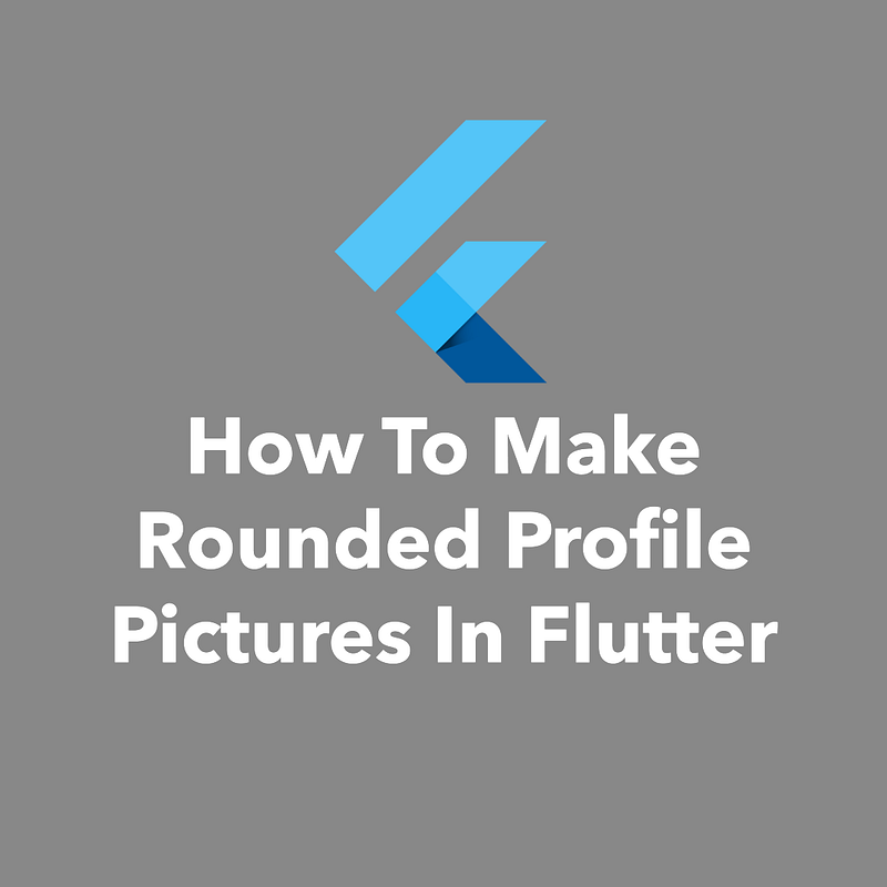 Rounded Profile Image Api How To Make Rounded Profile Pictures In Flutter