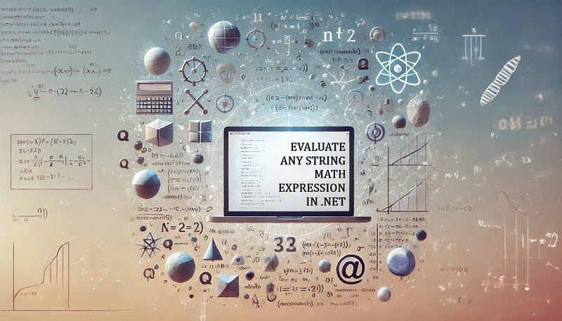 Evaluate any String Math Expression in C# (.NET)