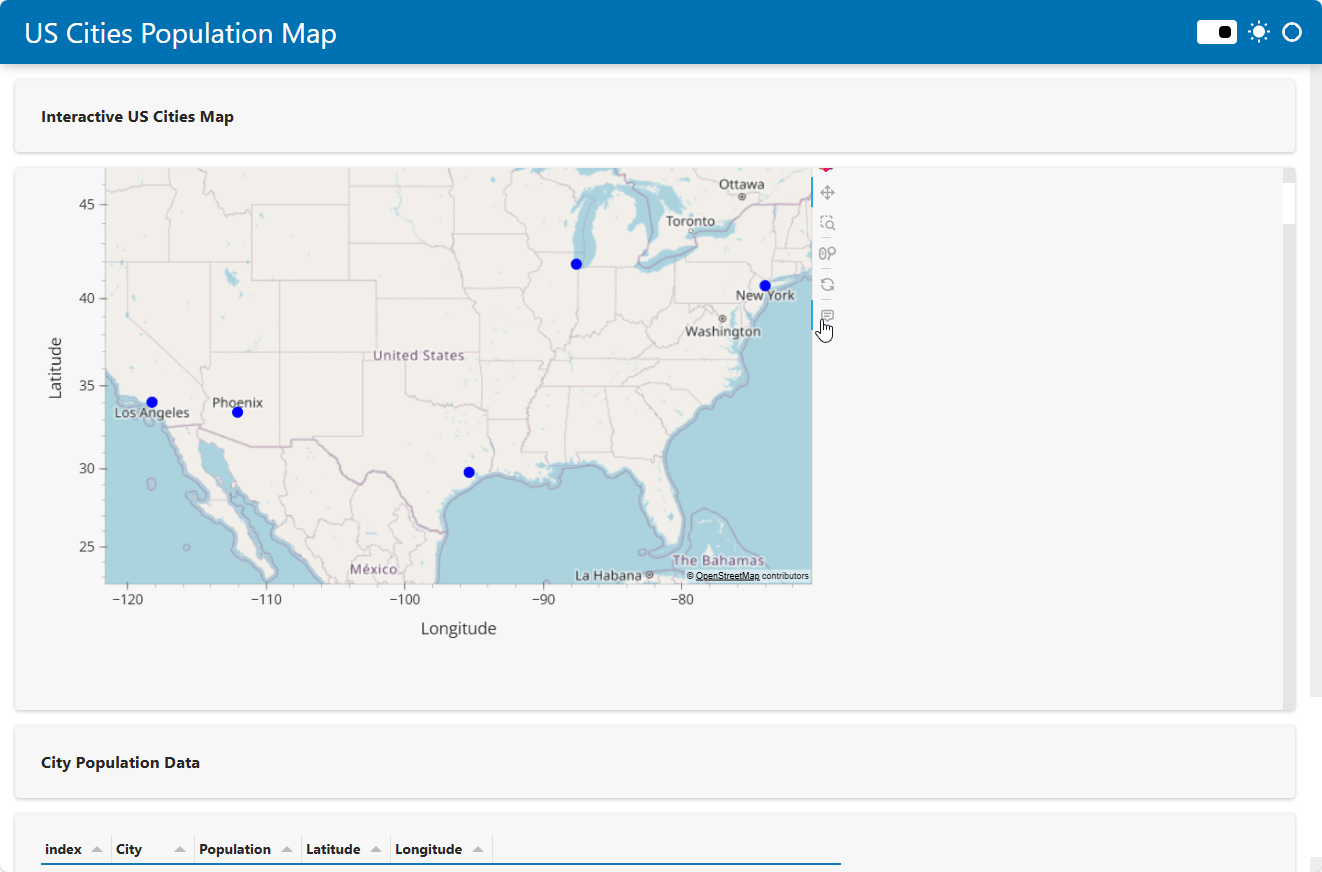 Python Panel vs. Streamlit for Geospatial Data Visualization