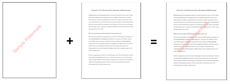 How to Add Watermarks in PDF using Python: Customizable Transparency ...