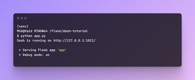 What is python Dash? How to use it?
