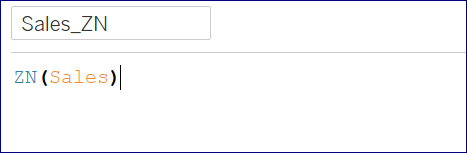 Handling Null Values in Tableau