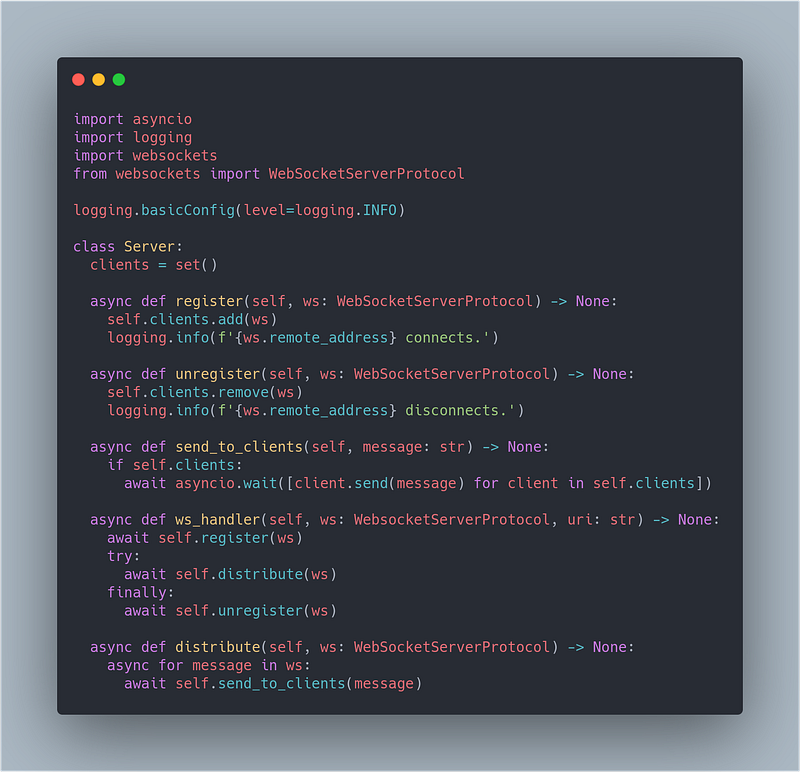 How To Create a WebSocket in Python