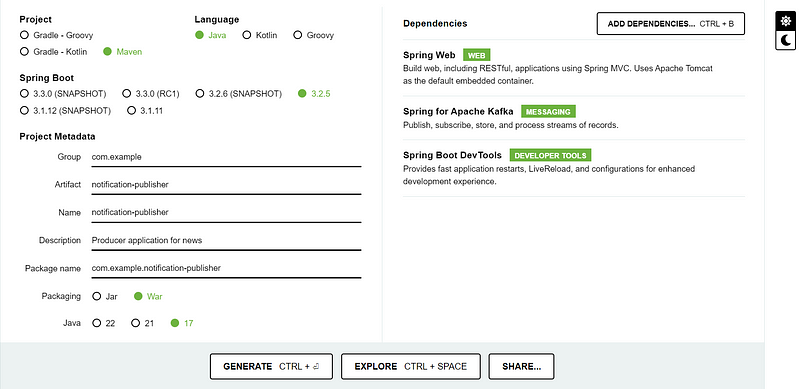 Creating a News Notification System with Kafka and Spring Boot