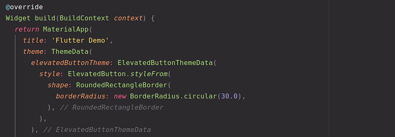 The New Material Buttons in Flutter Version 1.22