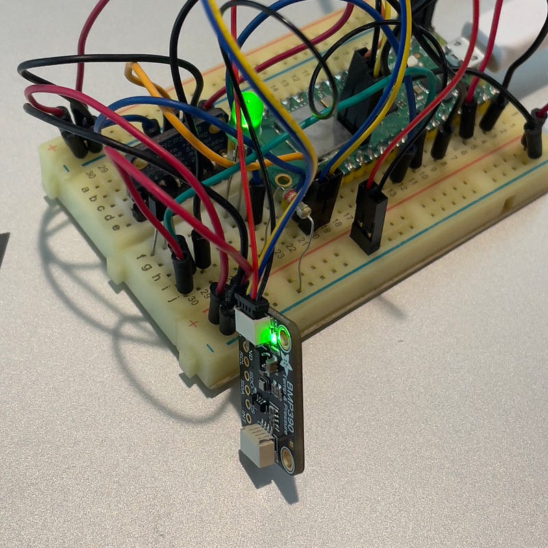 Using Rust Embedded to capture sensor data