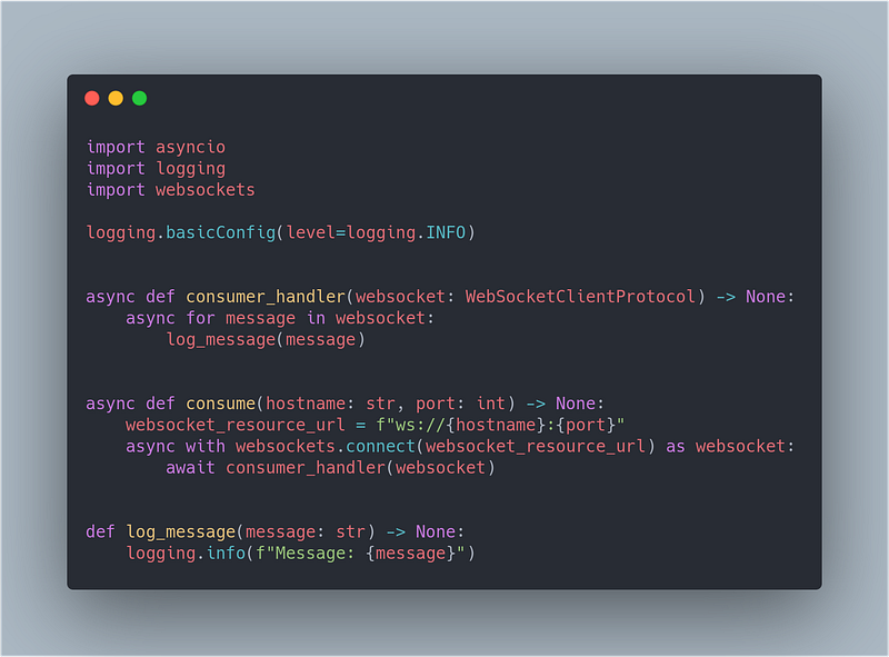 How To Create a WebSocket in Python