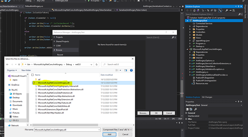 How to Debug ASP.NET Core Source Code