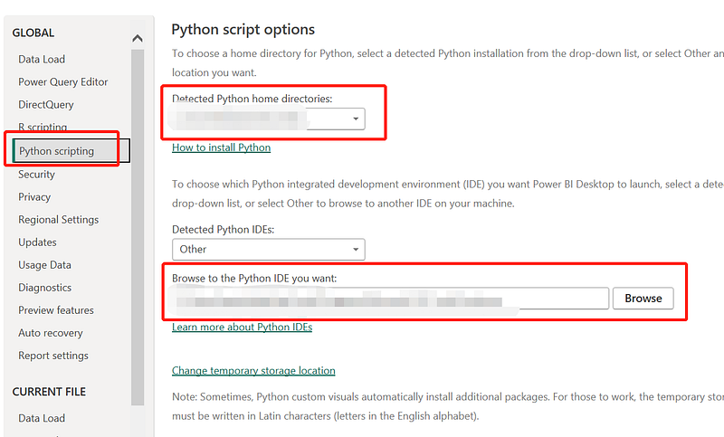 How to use Python in Power BI