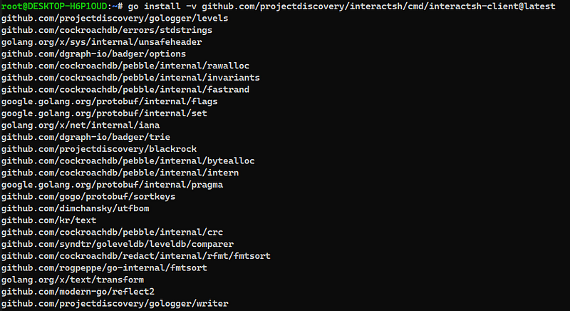 Interact.sh by ProjectDiscovery