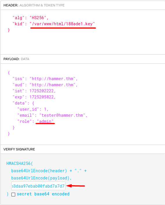 TryHackMe — Hammer Writeup