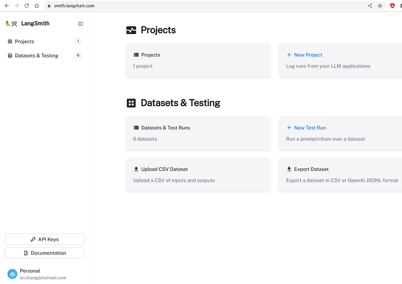 Getting Started with LangSmith: A Step-by-Step Walkthrough
